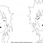 Naruto 698 Naruto and Sasuke