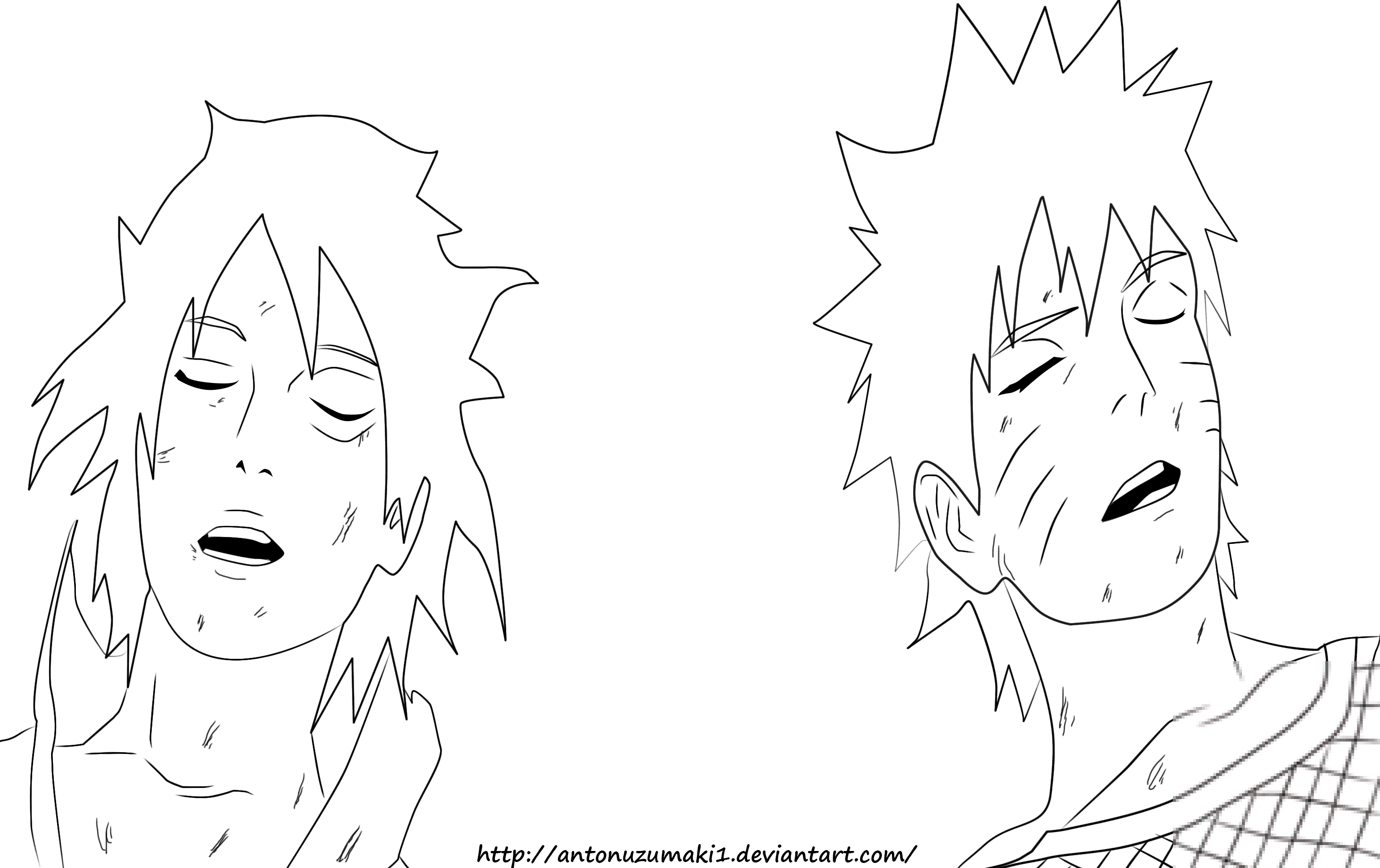 Naruto 698 Naruto and Sasuke