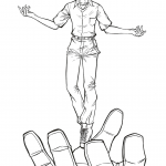 Nagisa Kaworu from Neon Genesis...