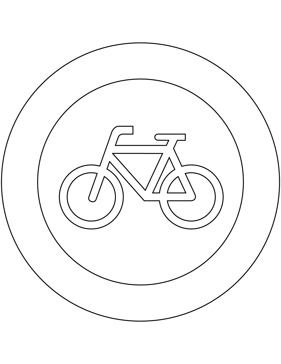 "No Bicycles" Sign in the Netherlands