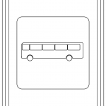 "Bus Stop" Sign in the Netherlands