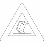 "Danger of Accidents" Sign in the...