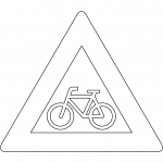 "Cyclists" Sign in the Netherlands