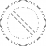 "No Parking" Sign in the Netherlands