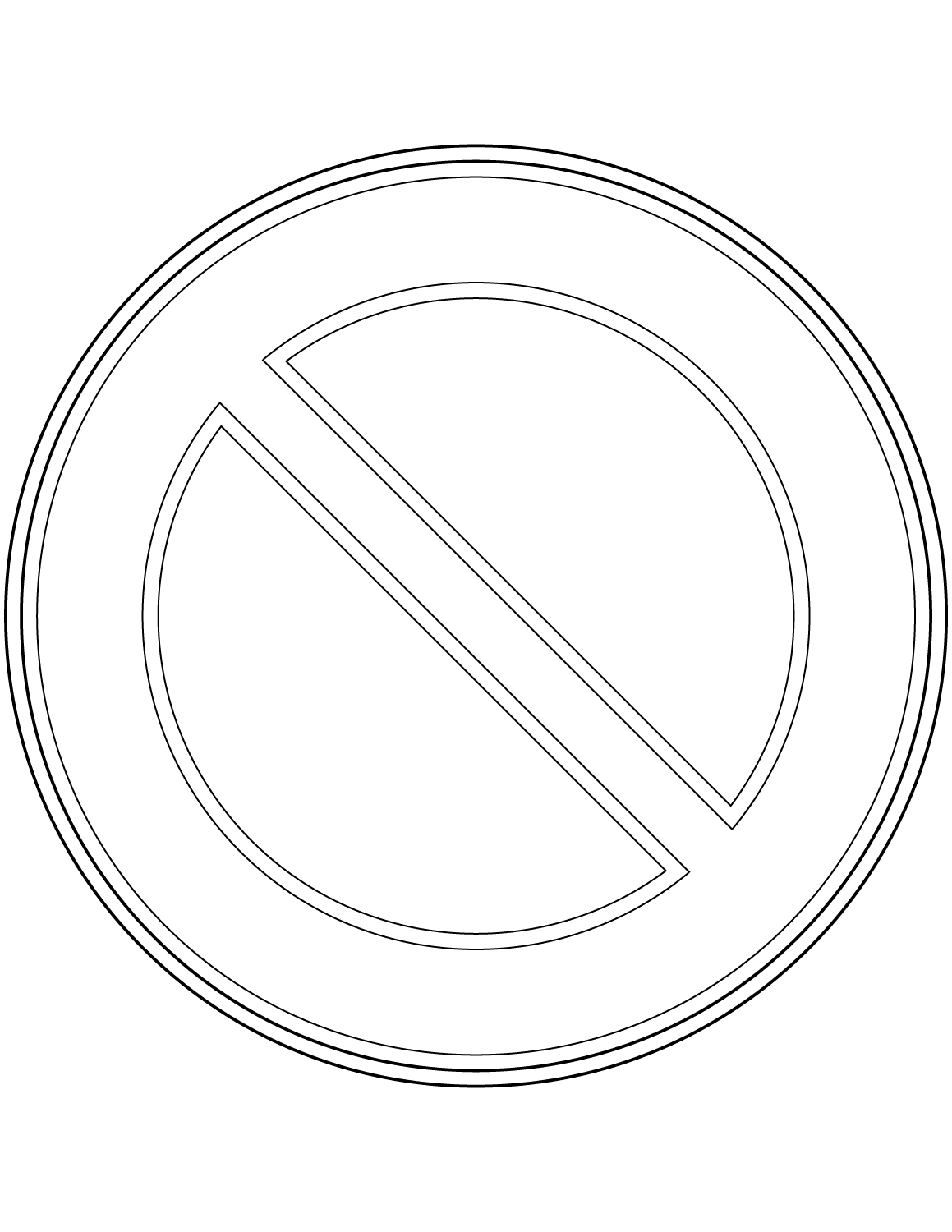 "No Parking" Sign in the Netherlands