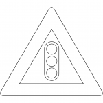 "Traffic Lights" Sign in the...