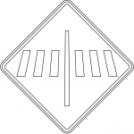 "Crosswalk Ahead" Sign in New Zealand