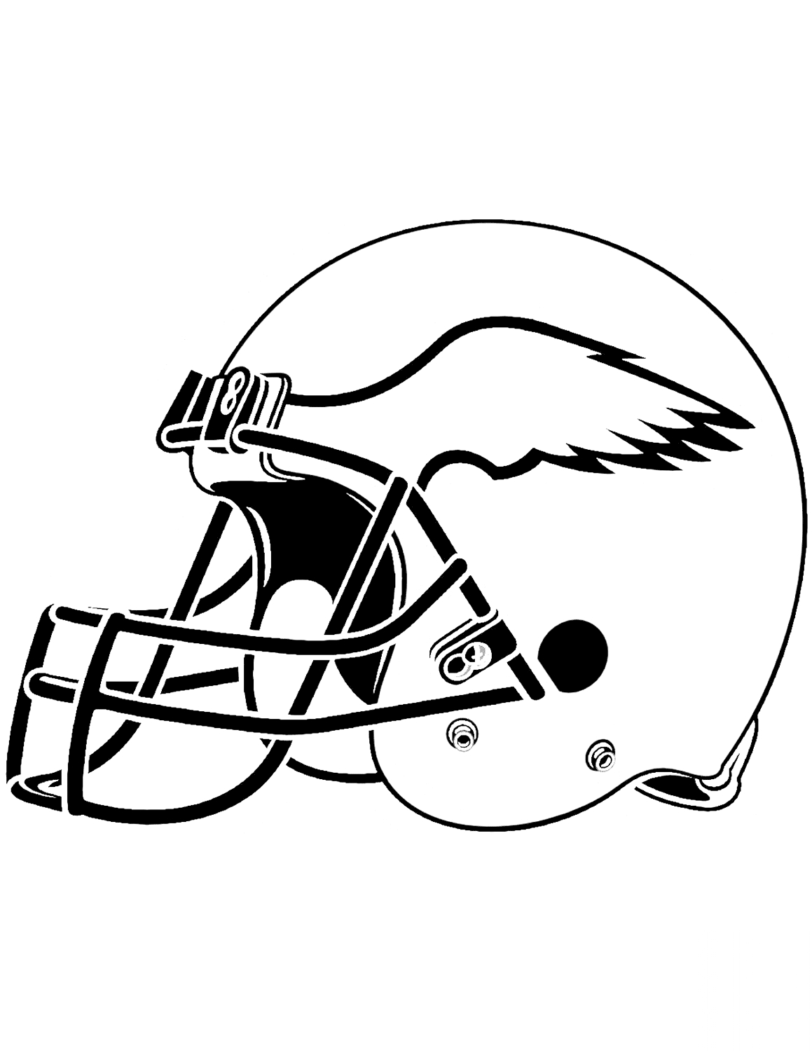 Philadelphia Eagles Helmet