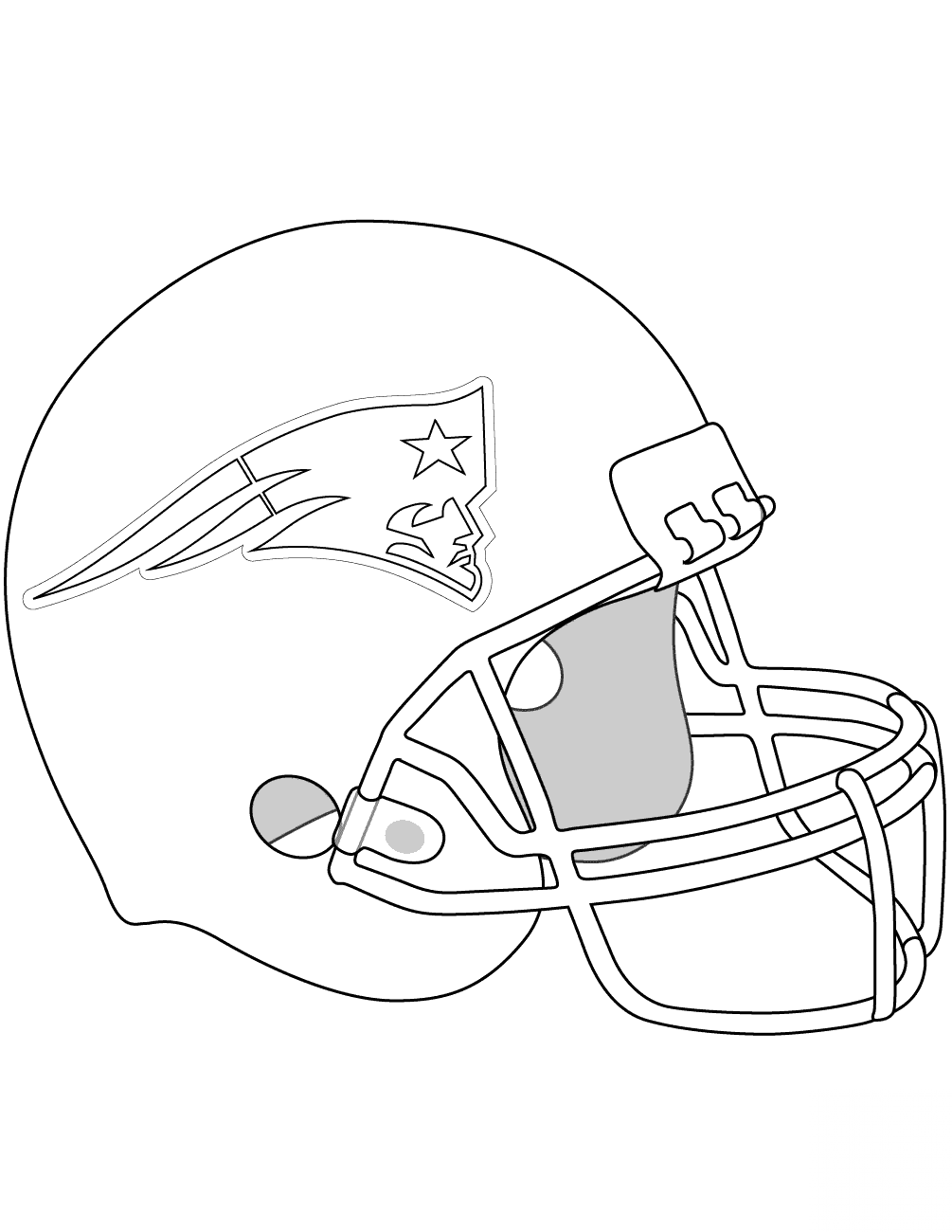 New England Patriots Helmet