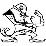 Notre Dame Leprechaun