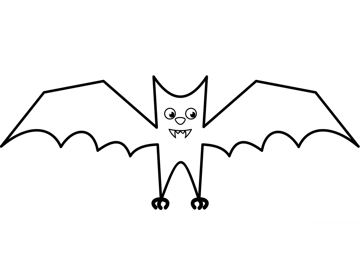 Cartoon Vampire Bat