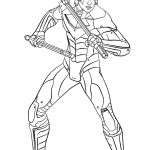 Nightwing from Arkham City