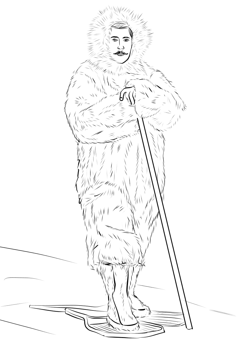 kolorowanka Norwegia