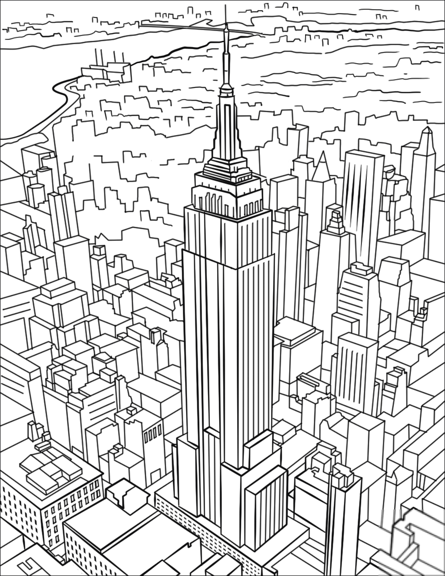 Empire State Building - wieżowiec w...