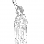 Statue of Liberty Side View