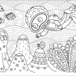 Diver Observing Coral Reef