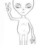 Obcy ze znakiem pokoju