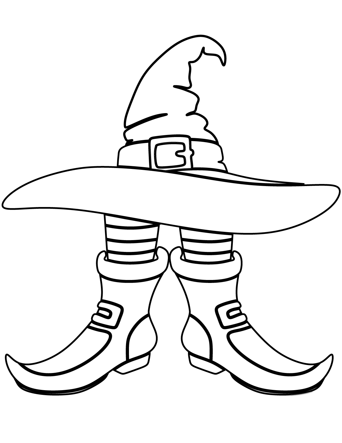 Witch Hat and Boots