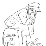 Oliver Twist on the Road to London