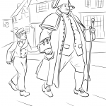 Mr. Bumble and Oliver Twist