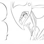 Gladiator Rebecca from One Piece Manga