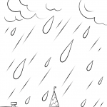 Rain over the Rooftops