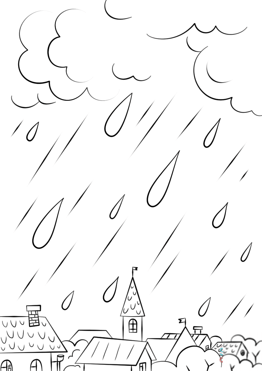 Rain over the Rooftops