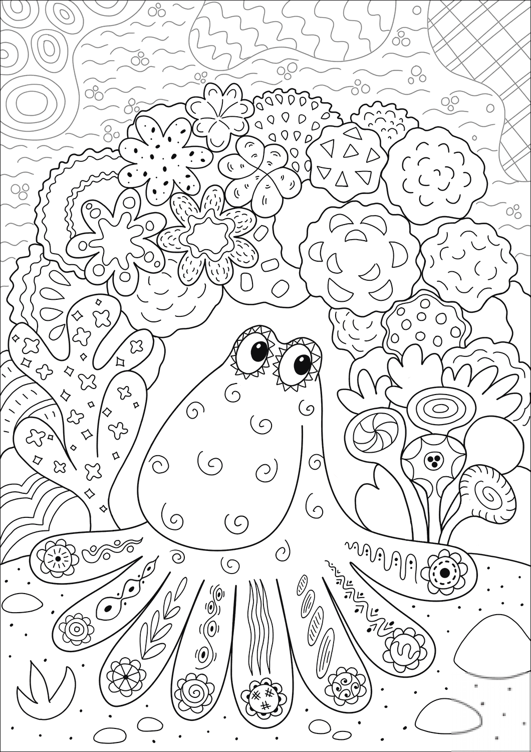 Octopus Feels like Home in Coral Reef