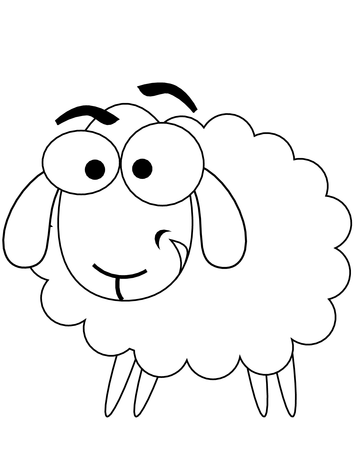 Cartoon Sheep
