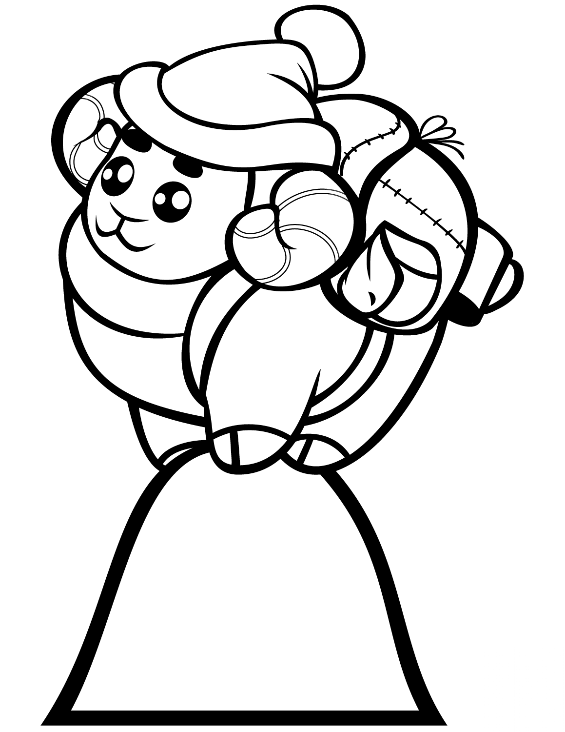 Funny Sheep Rock Climber