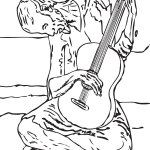 Stary gitarzysta, Pablo Picasso