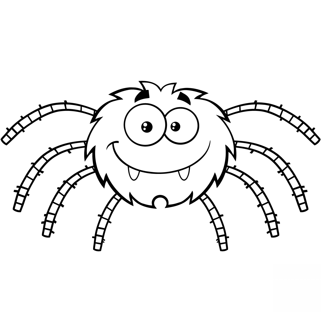 Funny Cartoon Spider