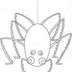 Pająk tkający sieć