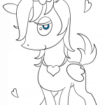 Dizewczynka Pegaz z Chibi