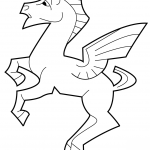 Pegaz stworzony przez M.C. Eschera