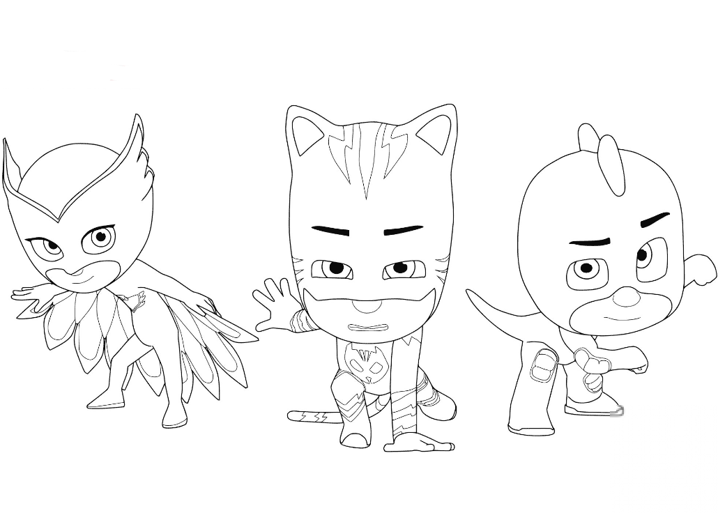 Owlette, Catboy and Gecko