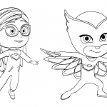 Pajama Hero Amaya is Owlette from...