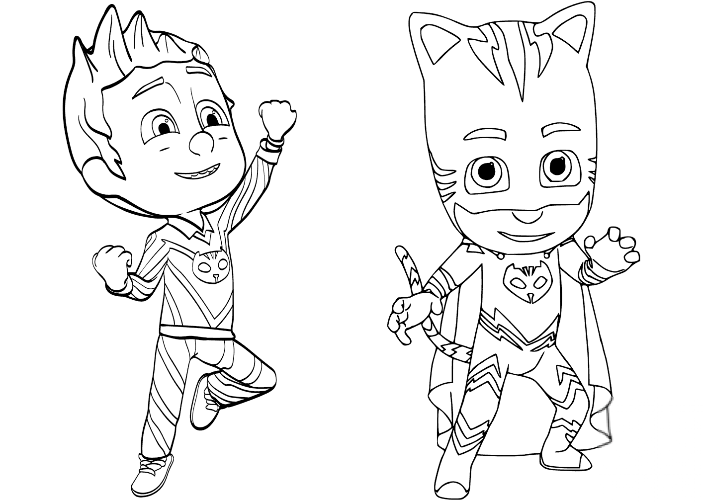 Pajama Hero Connor is Catboy from...