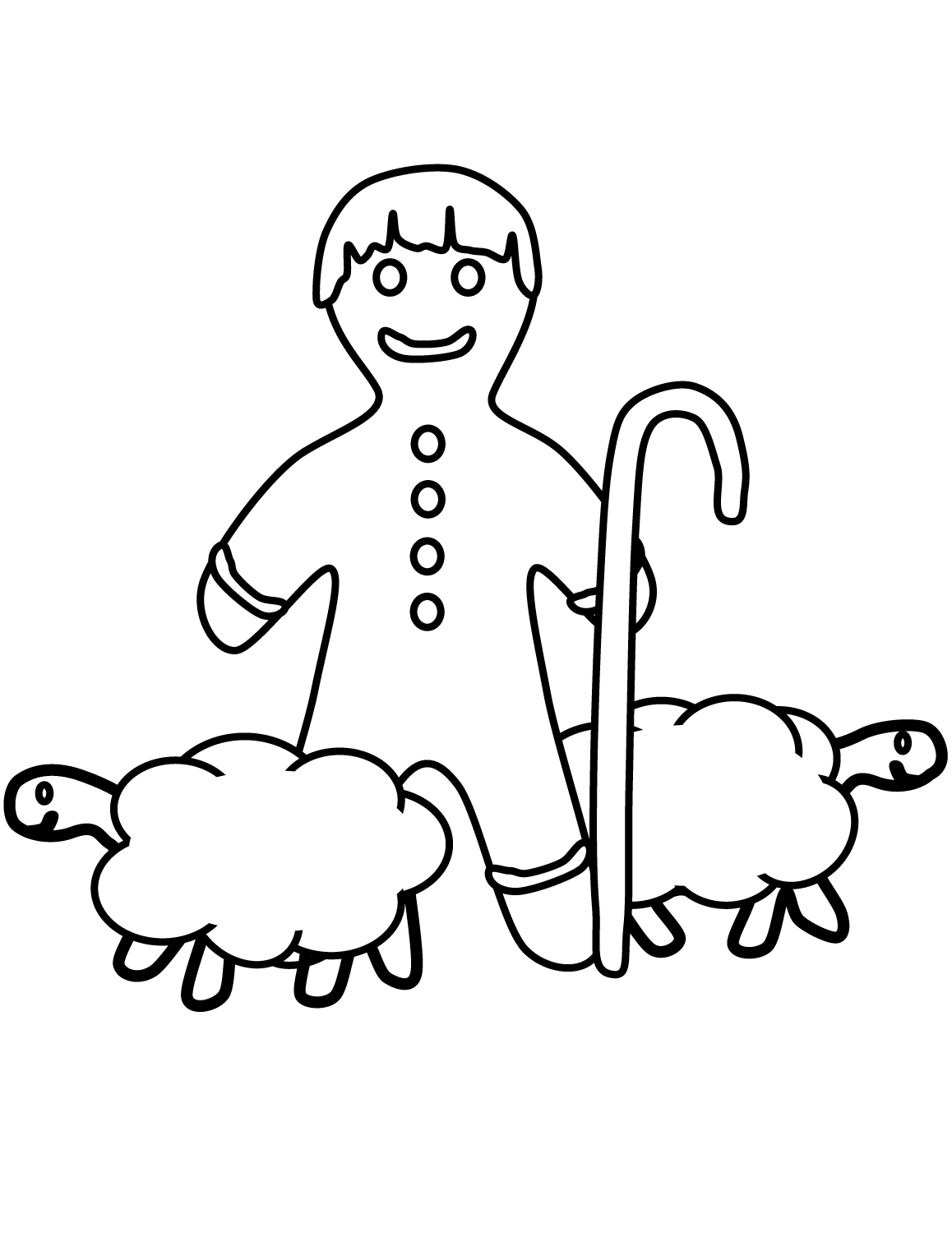 Gingerbread Man Shepard