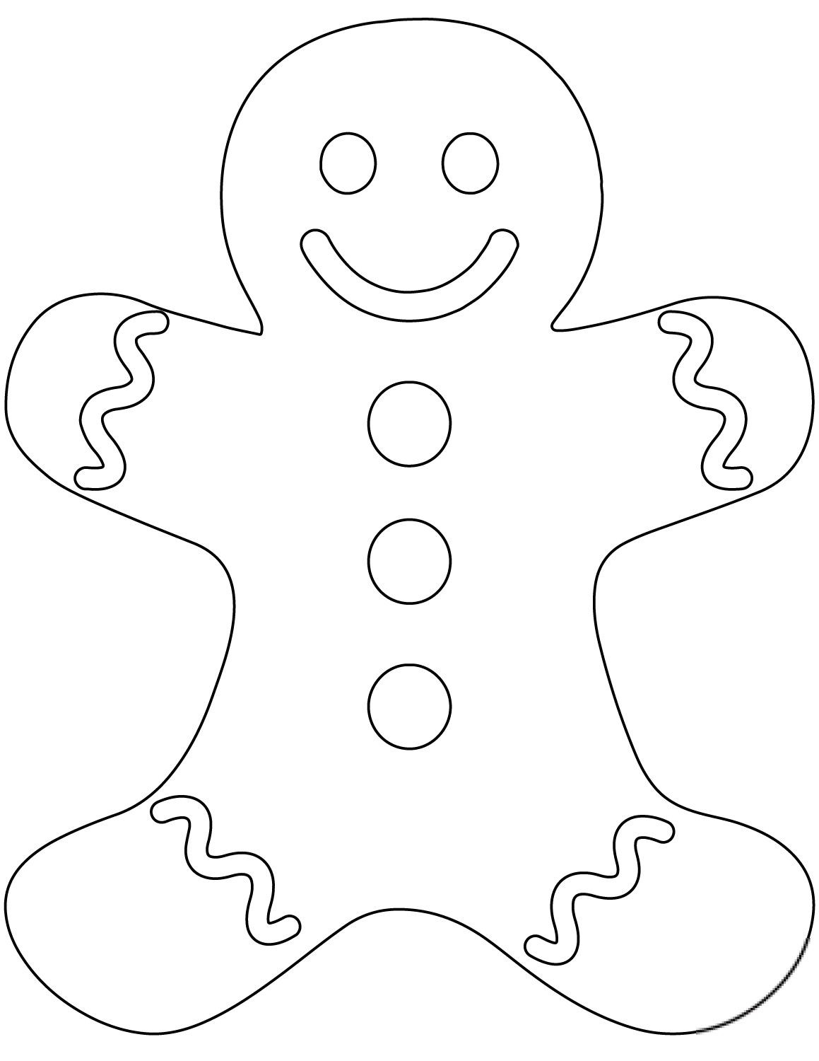 Plain Gingerbread Man