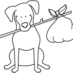 Funny Jack Russell Terrier with Bundle