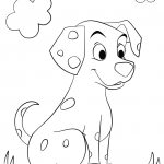 Cute Dalmatian Dog