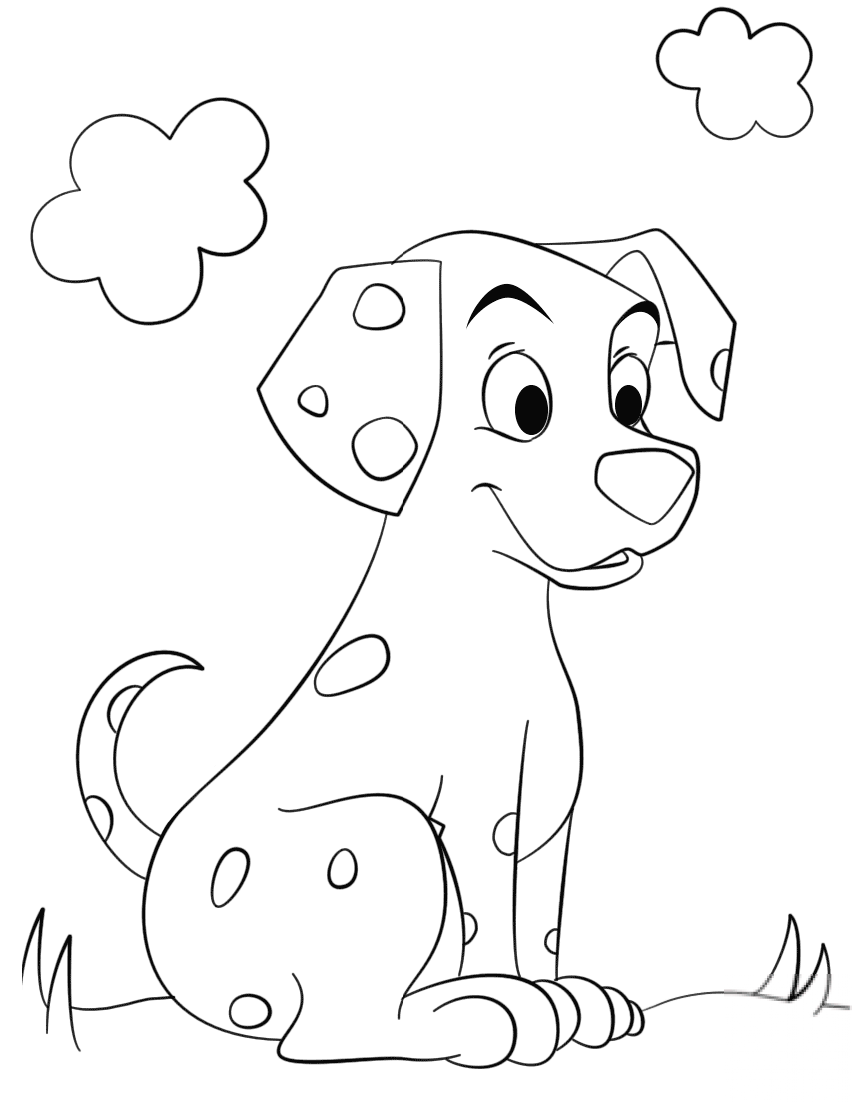 Cute Dalmatian Dog