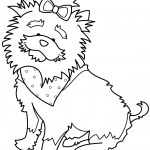 Funny Yorkshire Terrier with Bandana