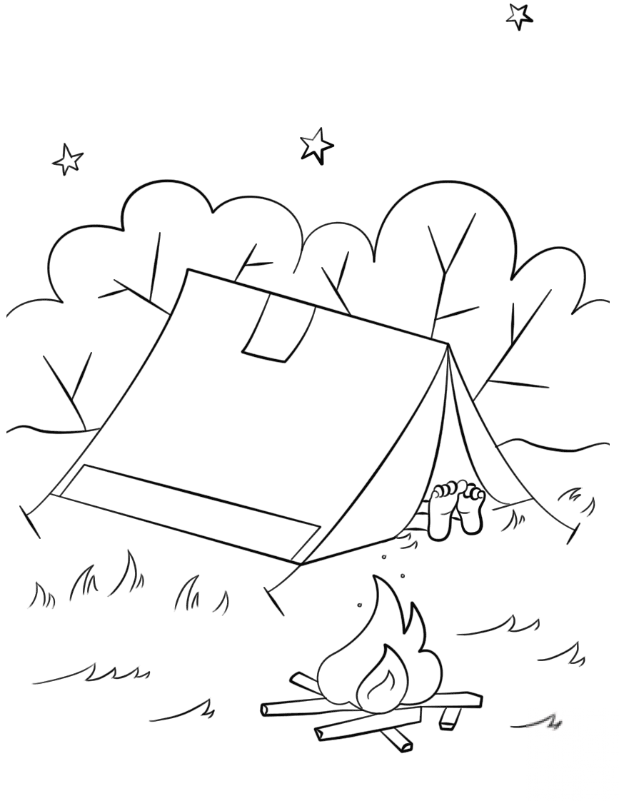 Camping Scene