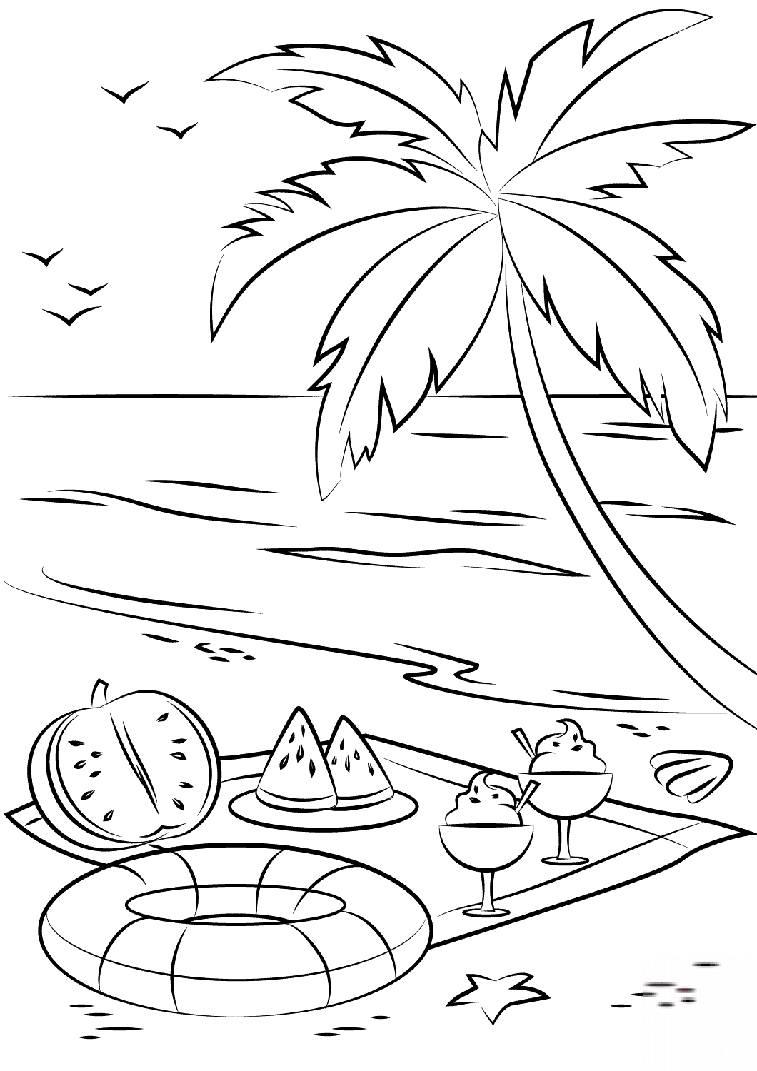 Summer Beach Picnic