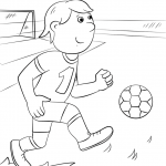 Cartoon Football Player