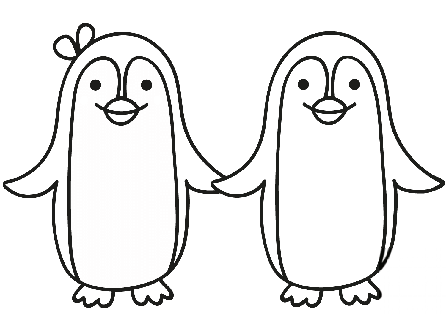 Penguin Couple