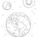 Earth, Moon and Sun