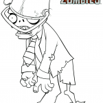 Plants vs. Zombies Buckethead Zombie